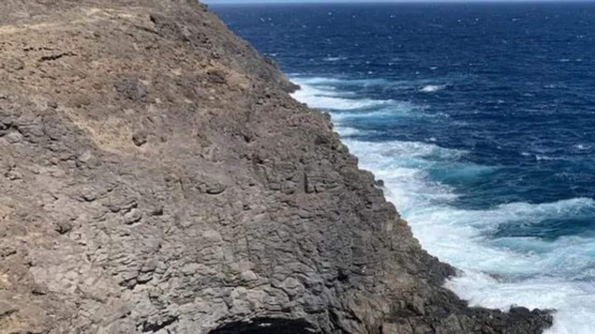 Un pescador resulta herido grave al caer en una zona de rocas en la costa de Teguise