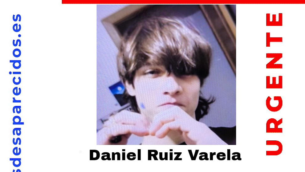 Se busca a Daniel Ruiz Varela, joven desaparecido en Torrelavega desde hace cuatro días