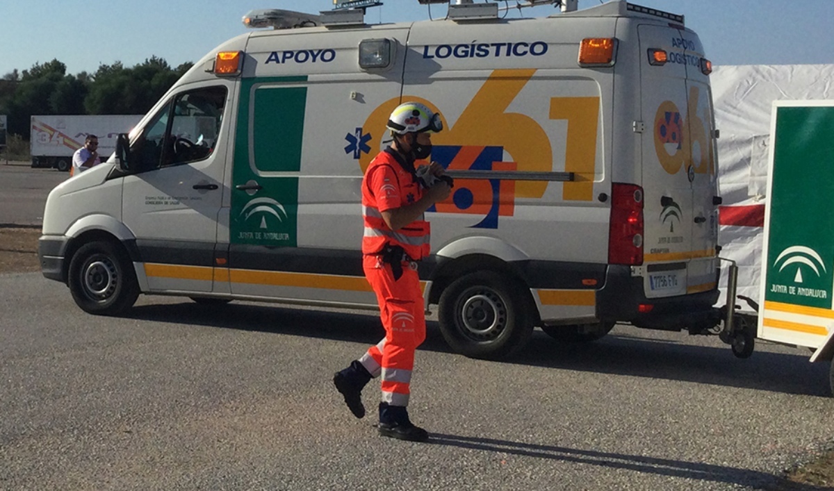 Herido un trabajador tras caerle encima una viga de 3.500 kilos de peso