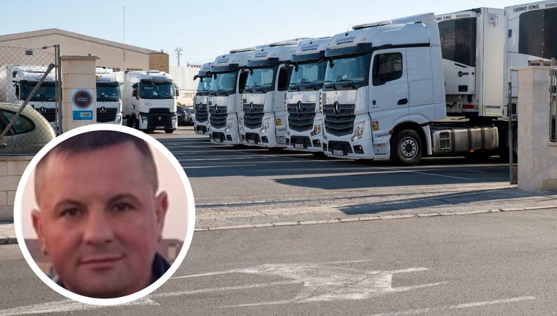 Muere un camionero alicantino en Bélgica tras lanzarle una tapa de alcantarilla desde un puente
