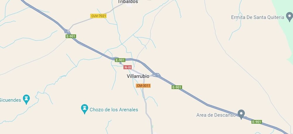 Muere un joven de 19 años tras ser atropellado en Villarrubio