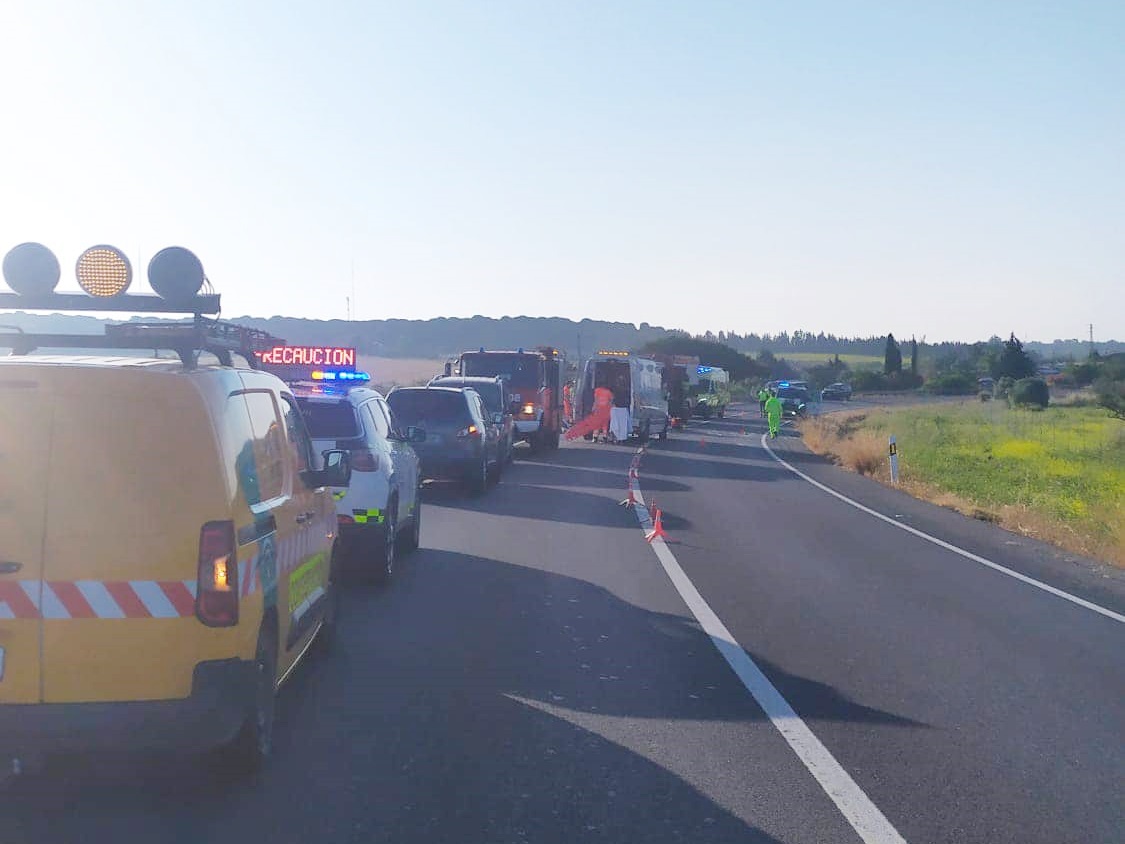 Tres personas mueren en accidentes en Gibraleón, Aljaraque y San Juan en 24 horas