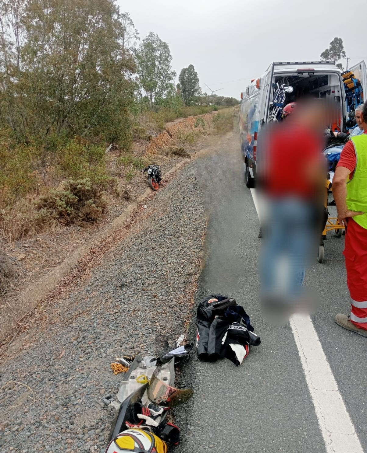 Lugar del accidente