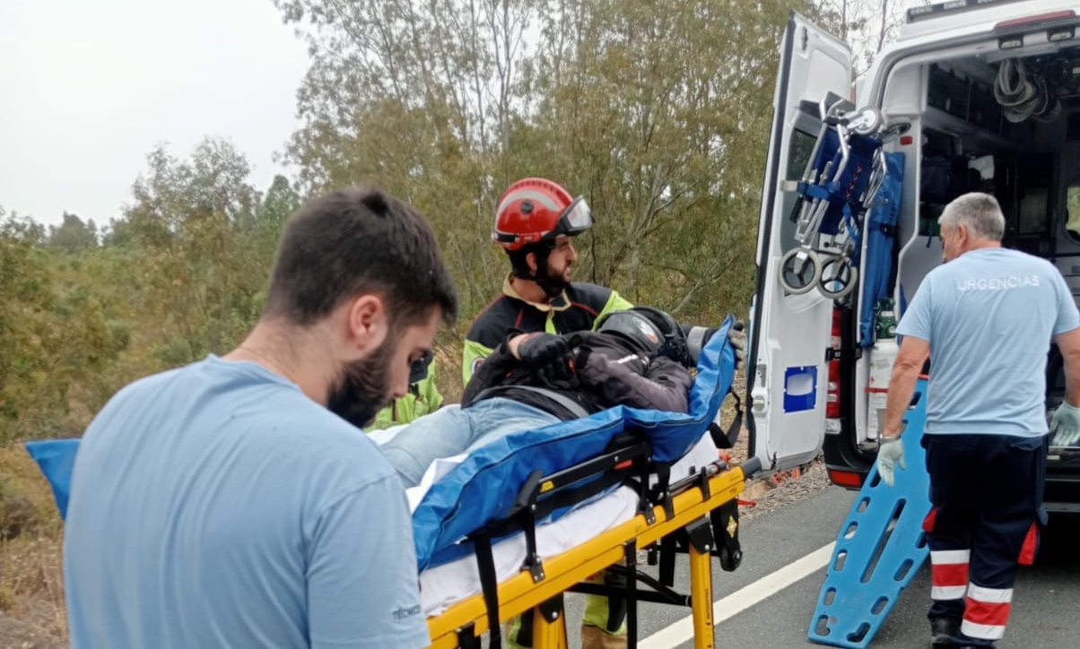 Nuevo accidente de moto en la provincia de Huelva