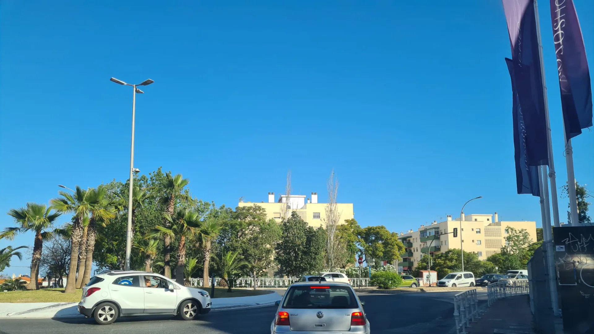 Torremolinos busca soluciones a la conflictiva rotonda de la Marcha Verde