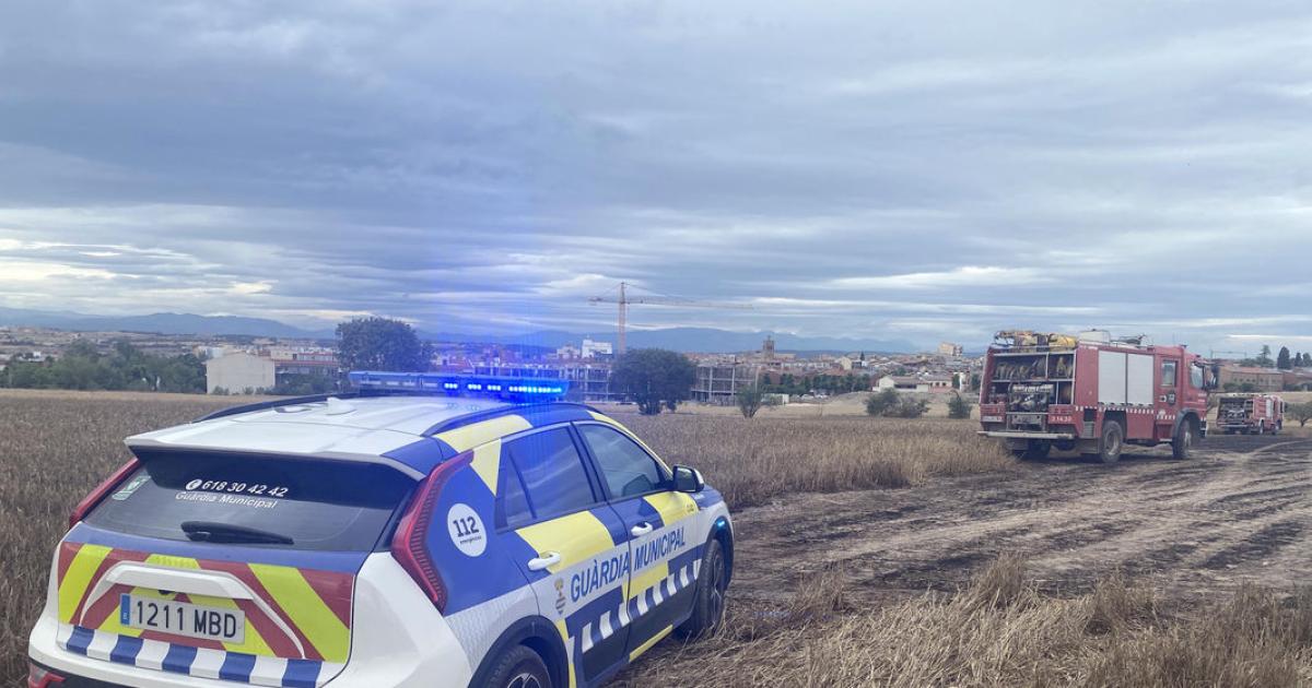 Tiran petardos y causan un incendio en Guissona