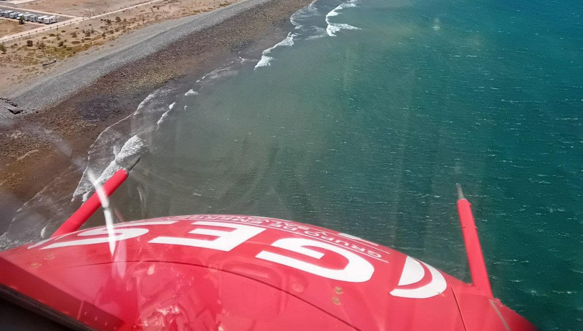 Continúa la intensa búsqueda de Manoli, la vecina de Arinaga desaparecida en la playa de Gran Canaria hace cinco días