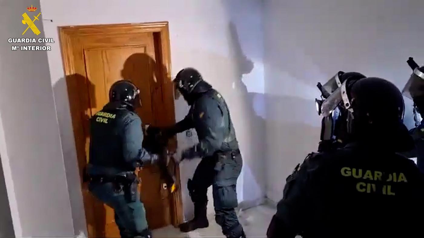 Desarticulado grupo criminal dedicado a robos en viviendas en Jaén, Ciudad Real y Málaga