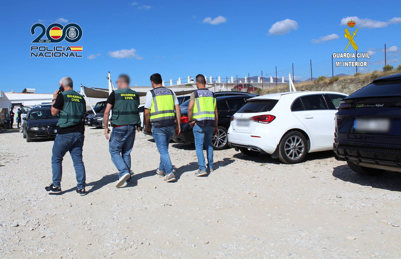 Desarticulado grupo criminal en Alicante que robaba coches de lujo a refugiados ucranianos y los vendía en Europa