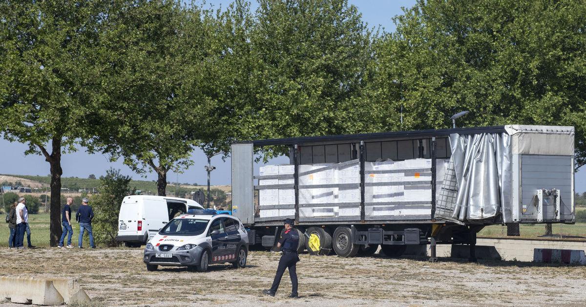 Detenidos por intentar robar 354 kilos de hachís en un camión en Vilagrassa