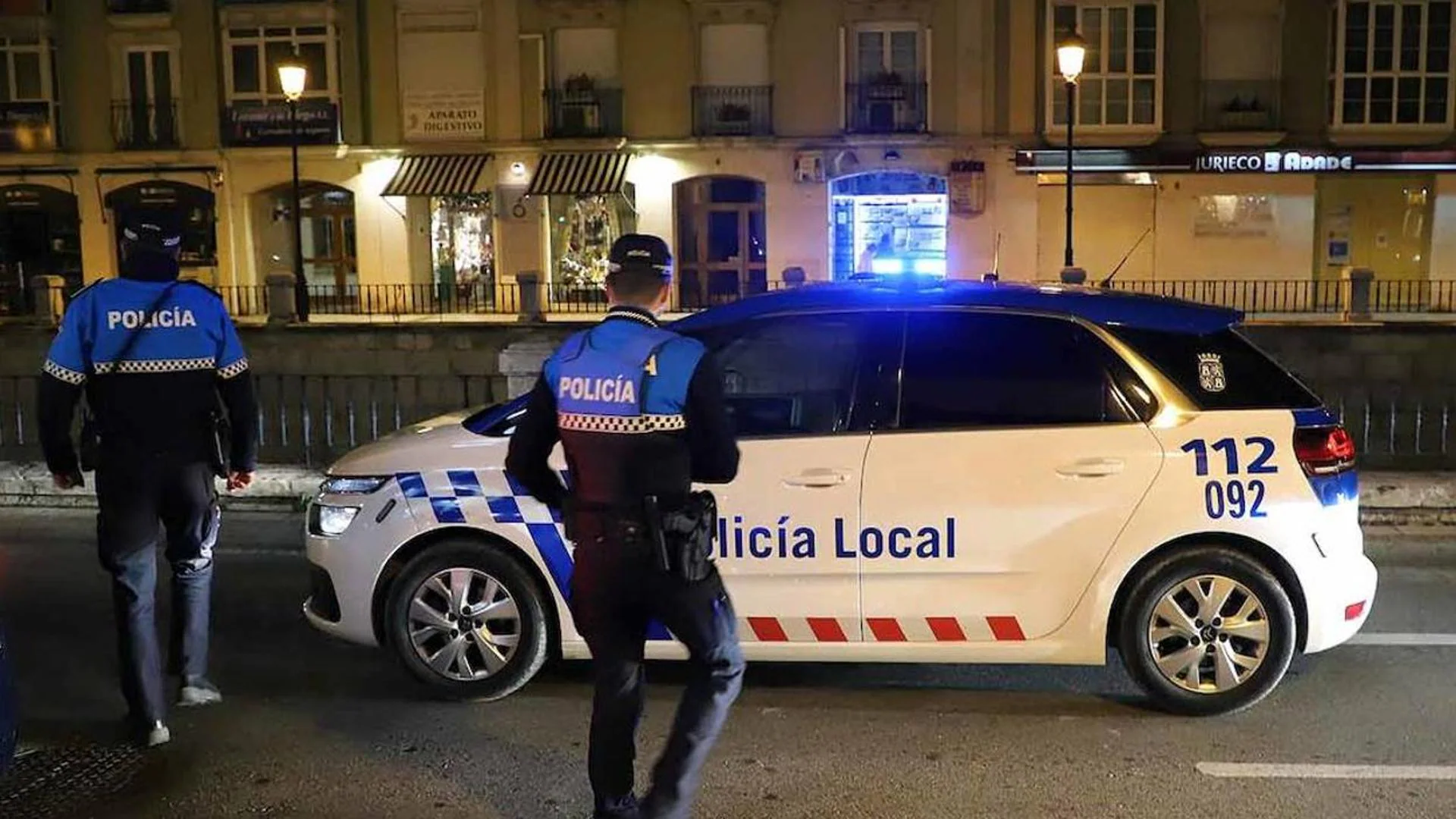 Detenido un varón por causar daños intencionados en un vehículo de Burgos