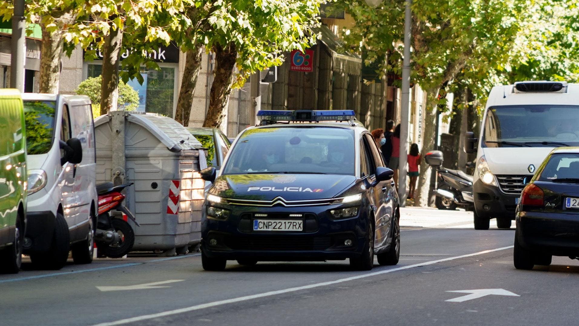 Detenido por robar un bolso con varios enseres y 3.700 euros del interior de una furgoneta