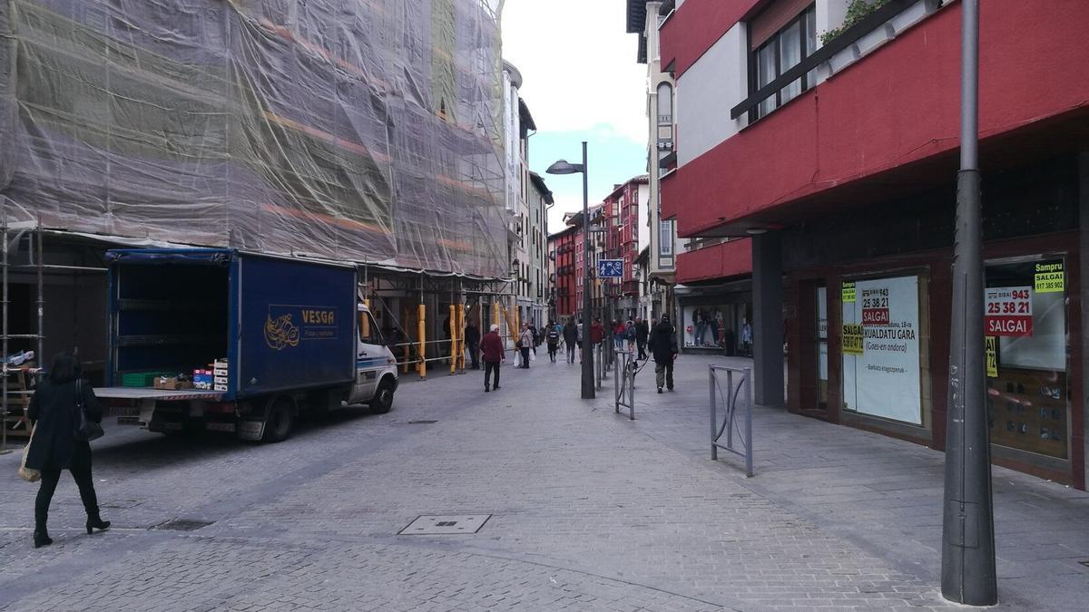 Imagen de archivo de la calle Olarte, donde se ha encontrado el cadáver