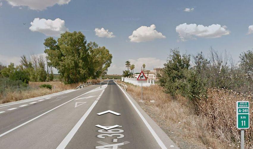 Lugar del accidente. - Google Maps