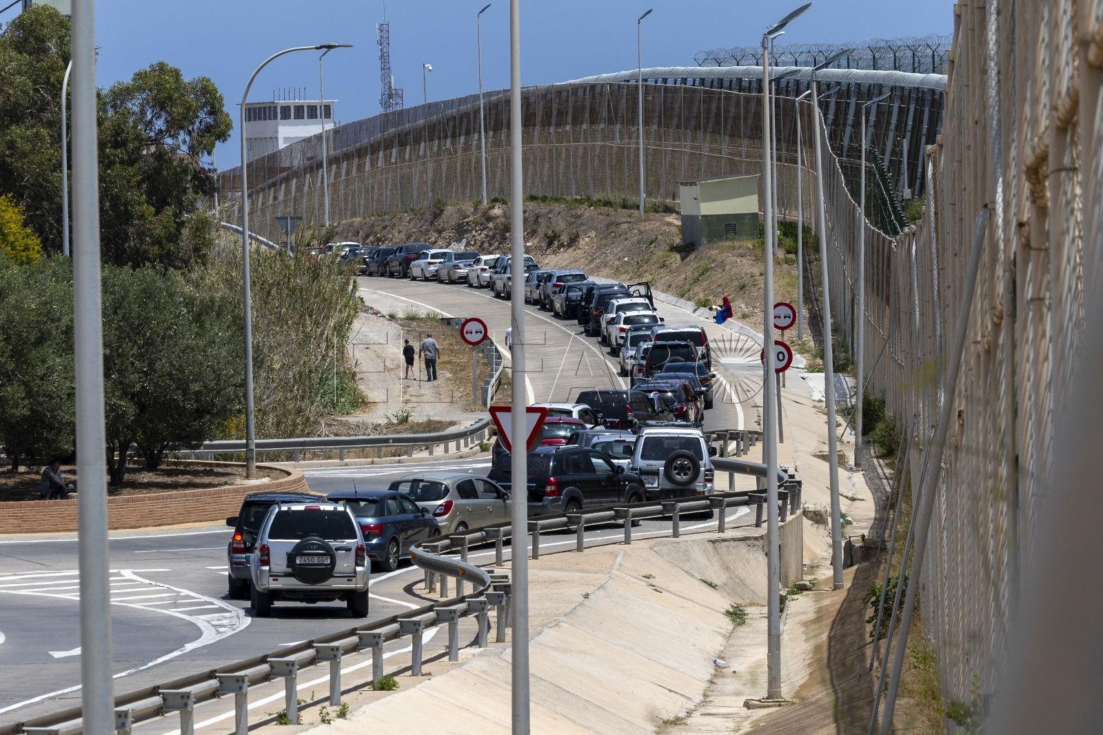 Más de 900 vehículos han cruzado la frontera en las fechas cercanas al Aid El Kebir