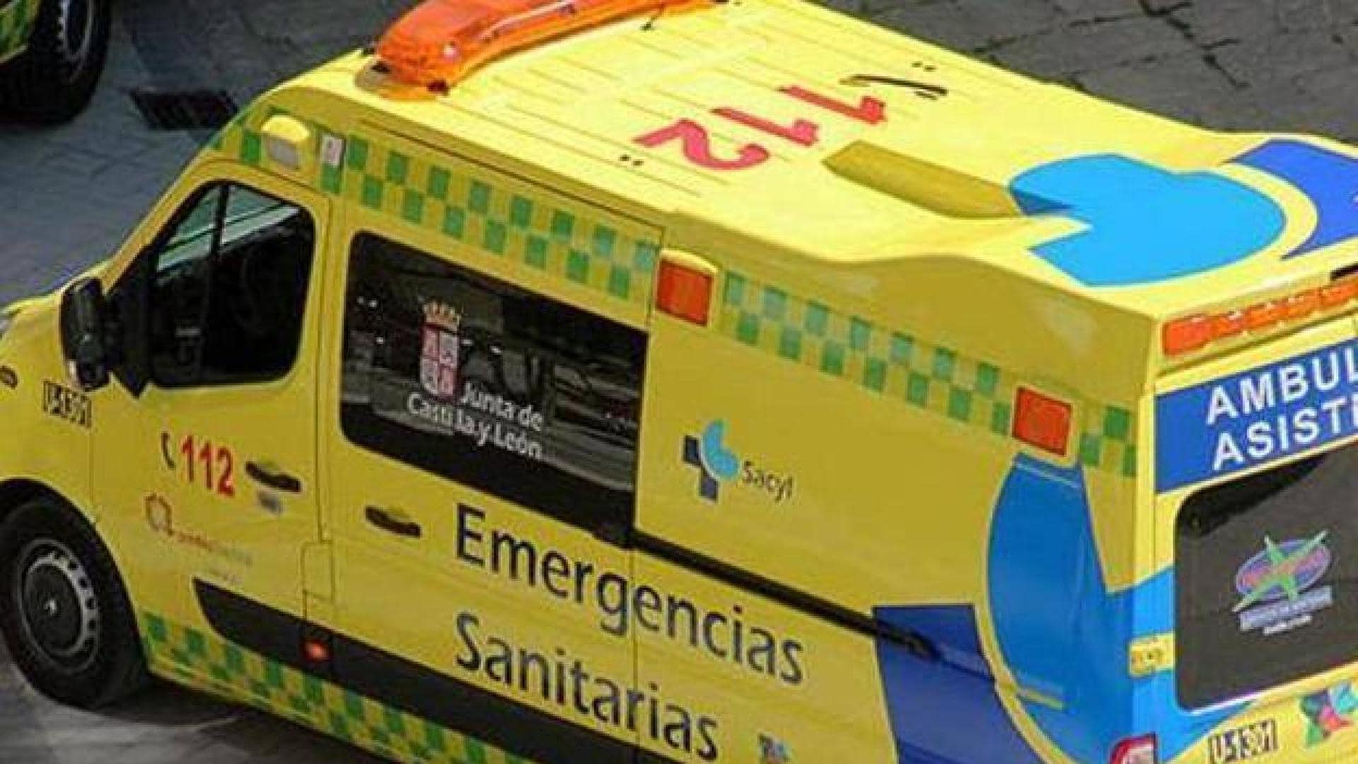 Herida una persona al salirse con su coche de la carretera en Burgos