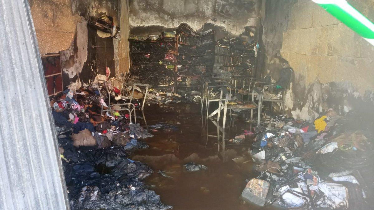 Incendio intencionado destruye la sede del Sindicato de Inquilinas de Tenerife