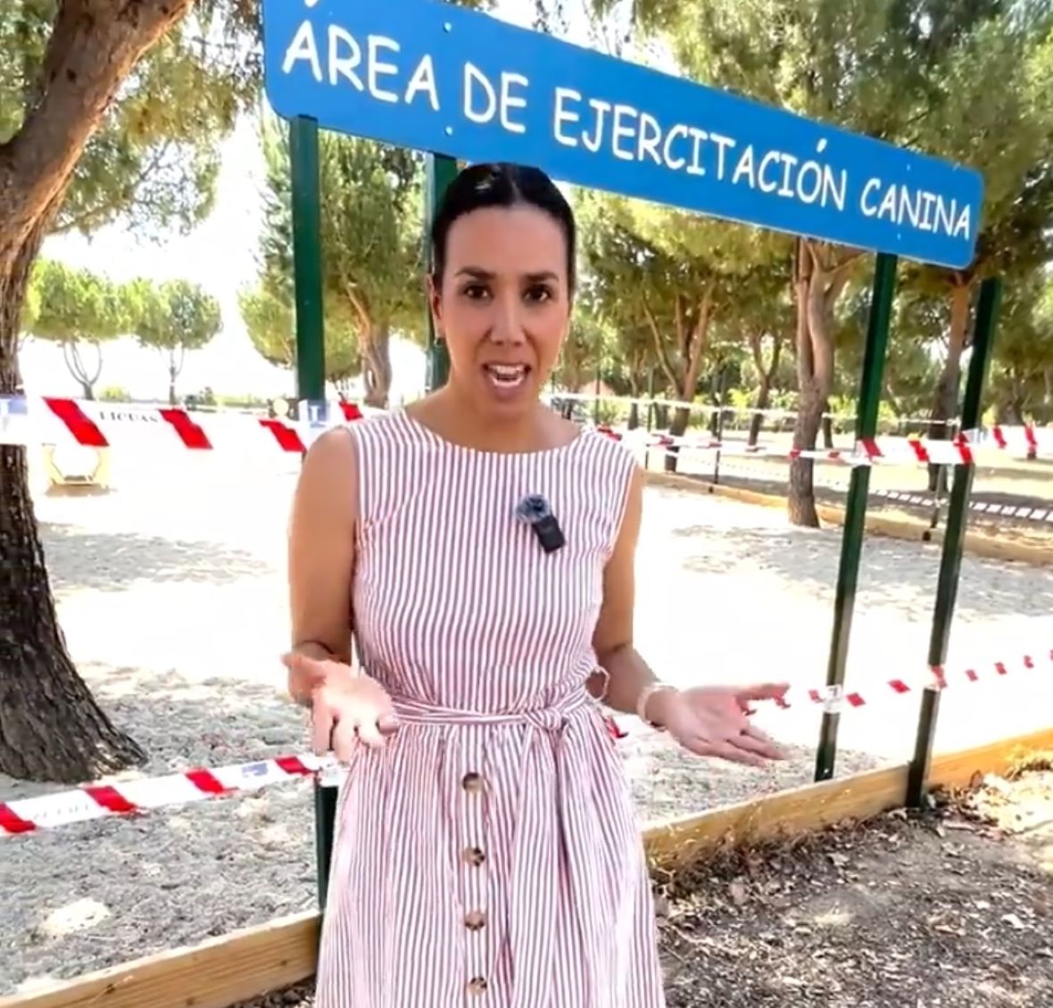Roban todo el vallado de un área canina de Fuenlabrada a los tres meses de inaugurarse