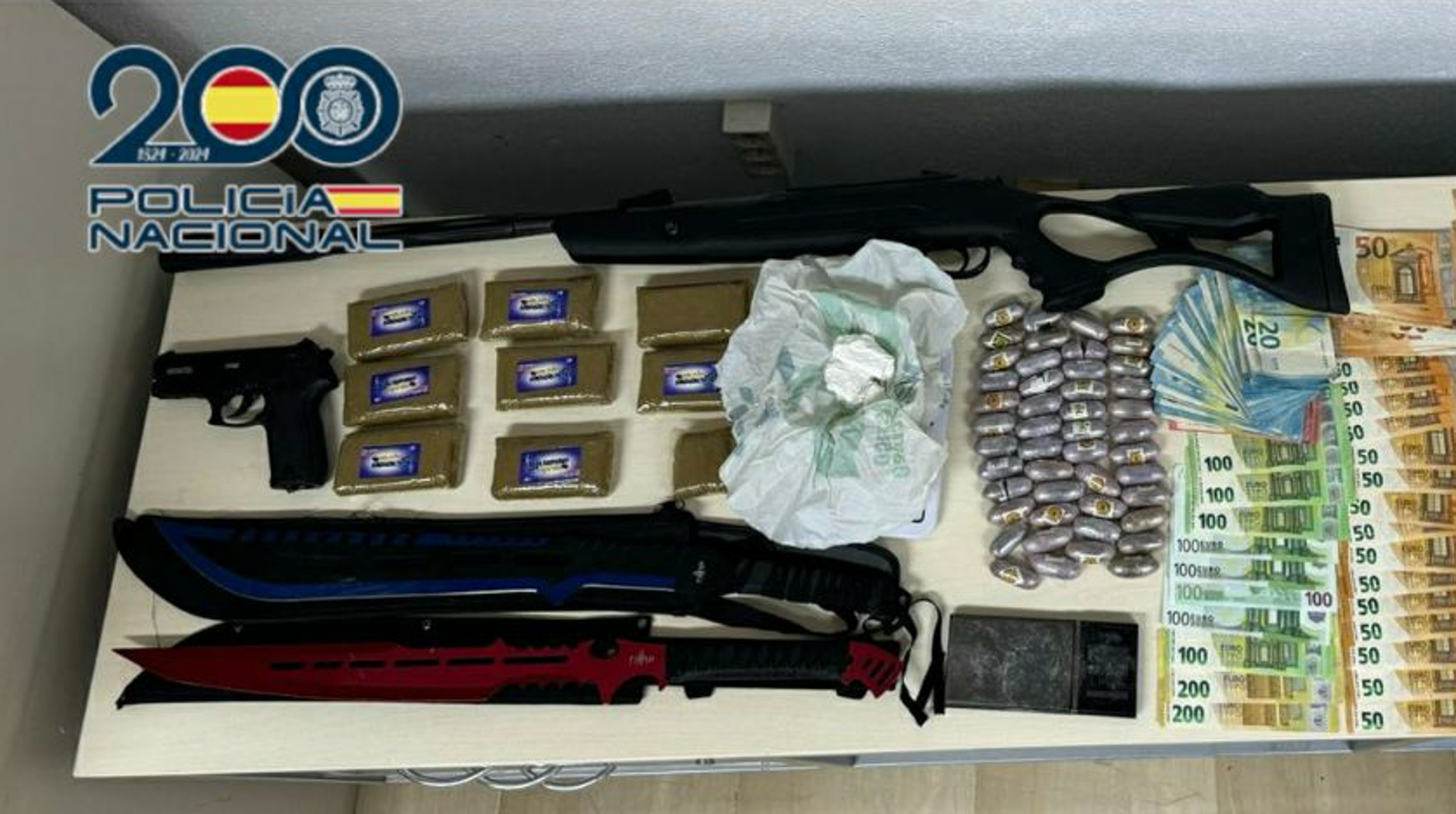 Madre e hijo detenidos por convertir su piso en un ‘supermercado’ de drogas en Alicante