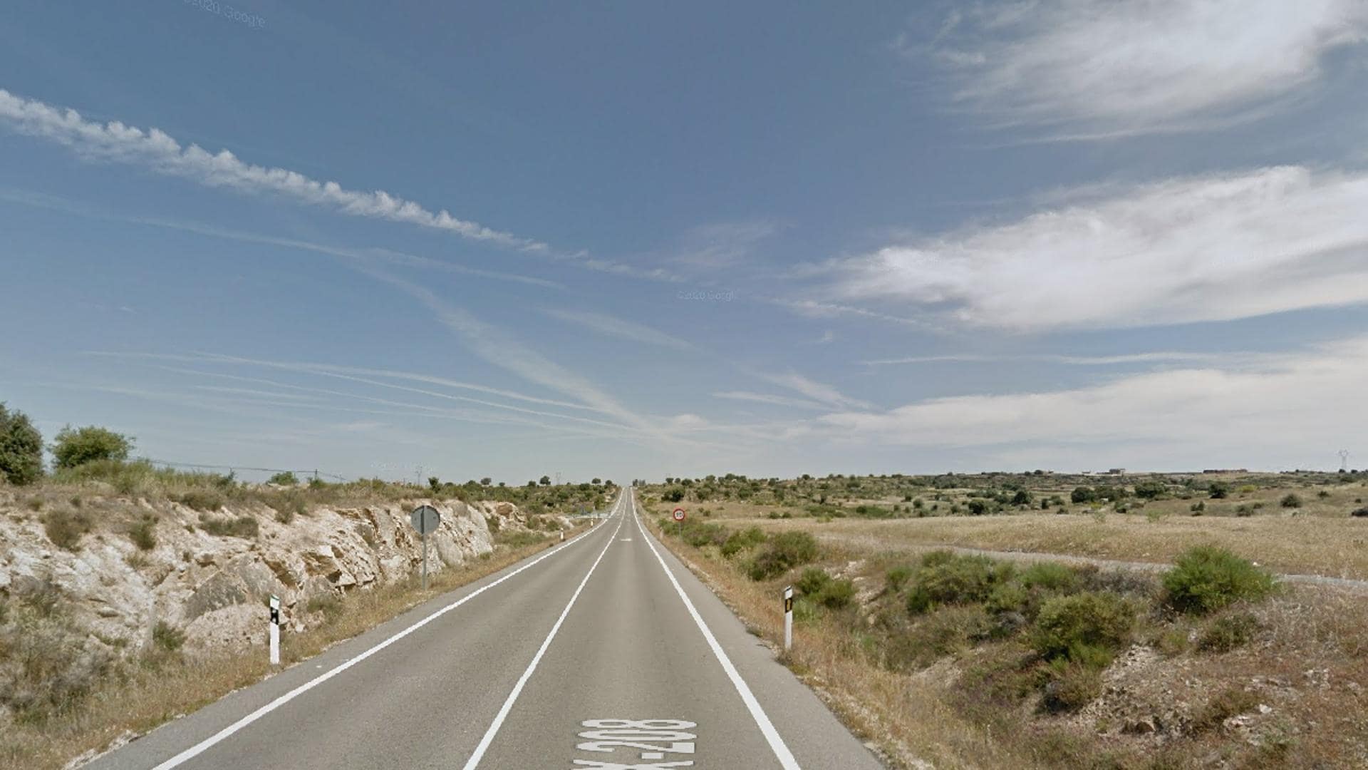 Sucesos: Un muerto y dos heridos en un choque entre dos coches cerca de Trujillo