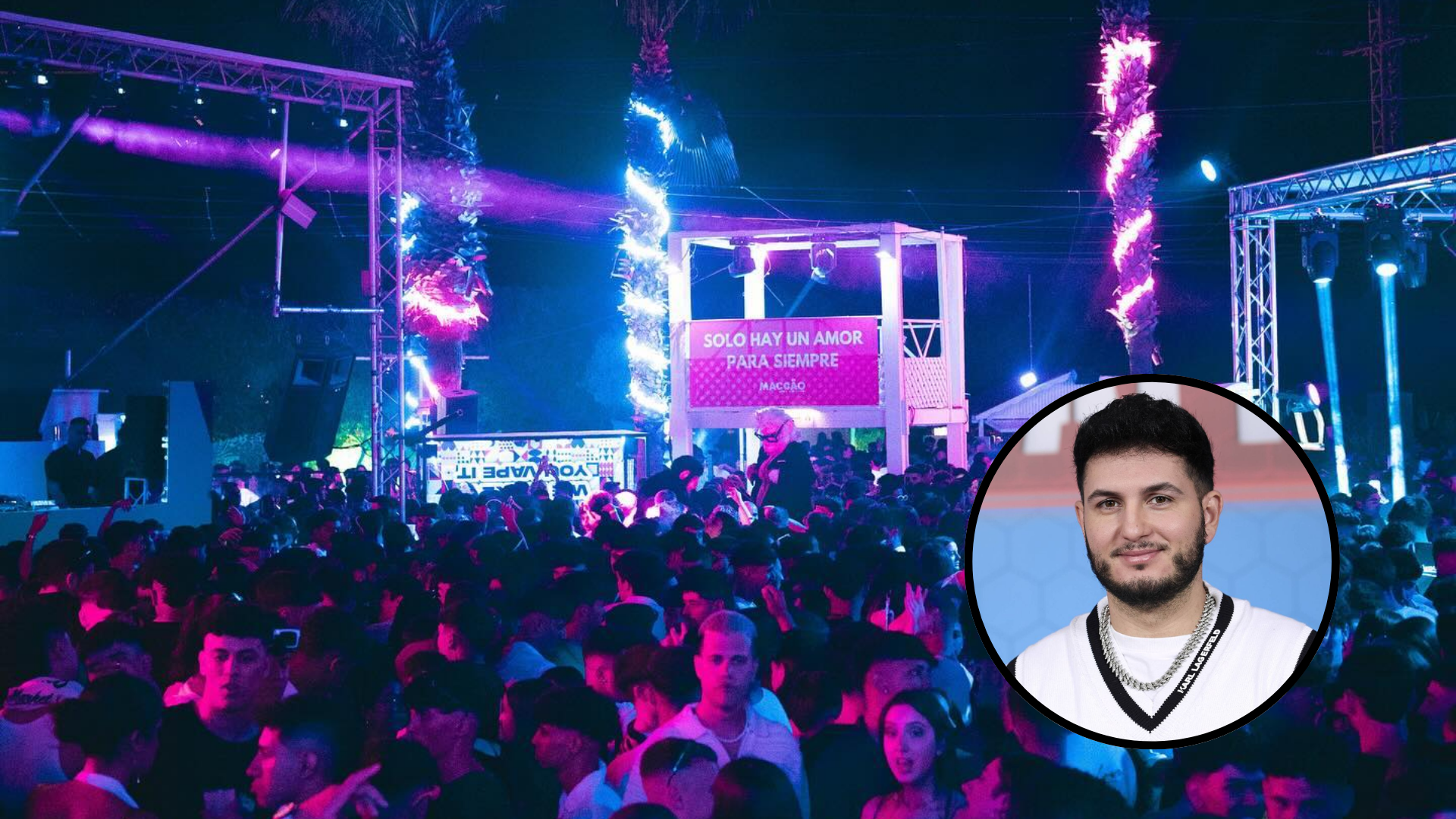 Dos encapuchados asaltan la discoteca Maccäo San Javier tras el concierto de Omar Montes