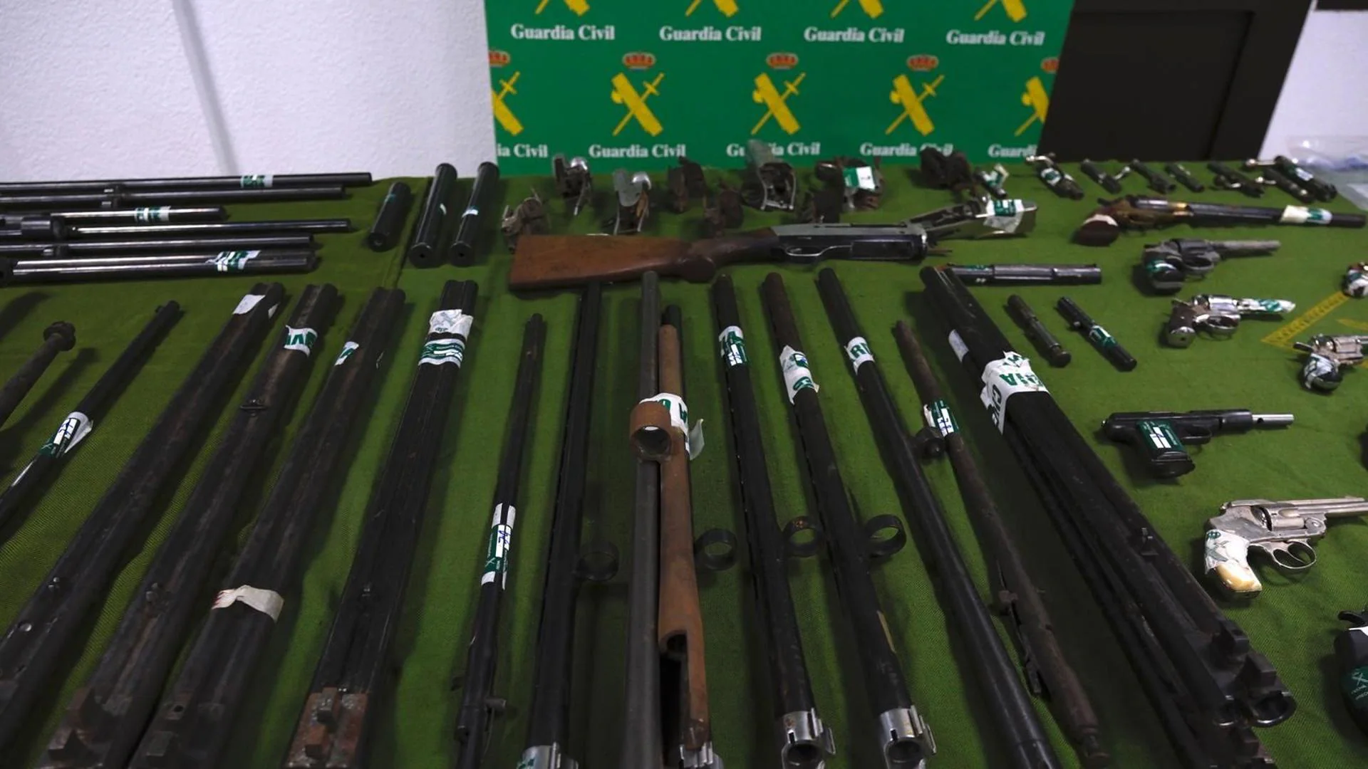 Destapado el mayor taller ilegal de armas de fuego en Las Palmas