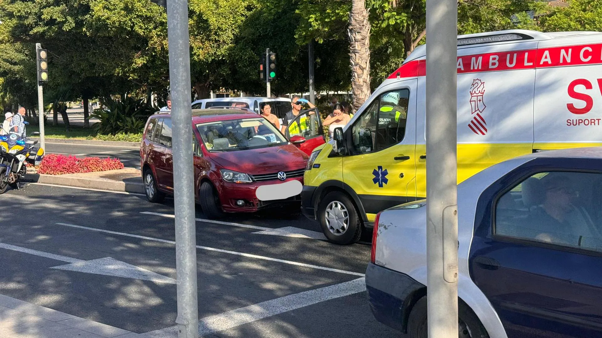 Nuevo punto negro en Alicante: tercer accidente en la misma zona en menos de un mes