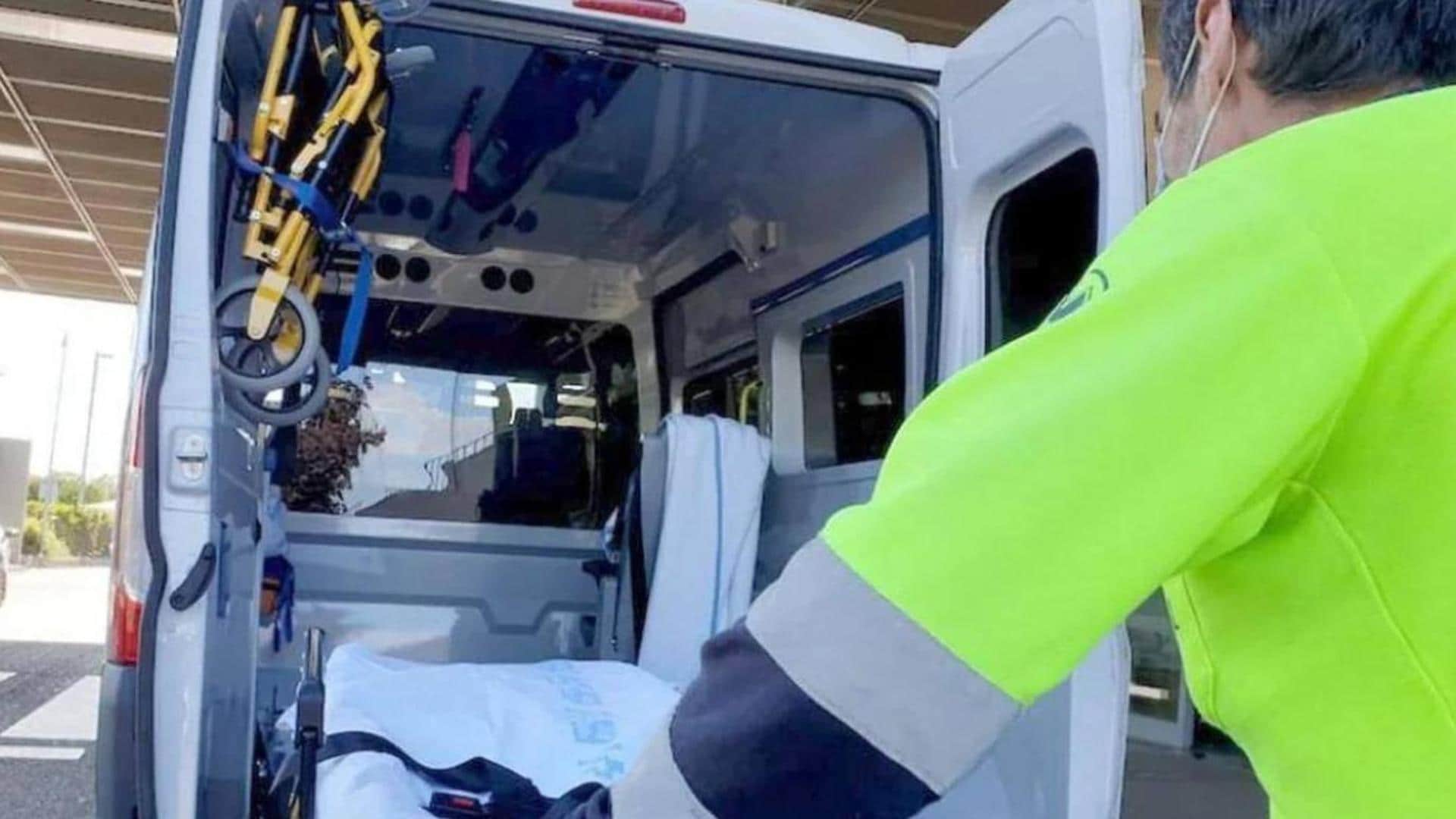 Accidente en la A-1 deja heridos a un niño de cuatro años y dos adultos