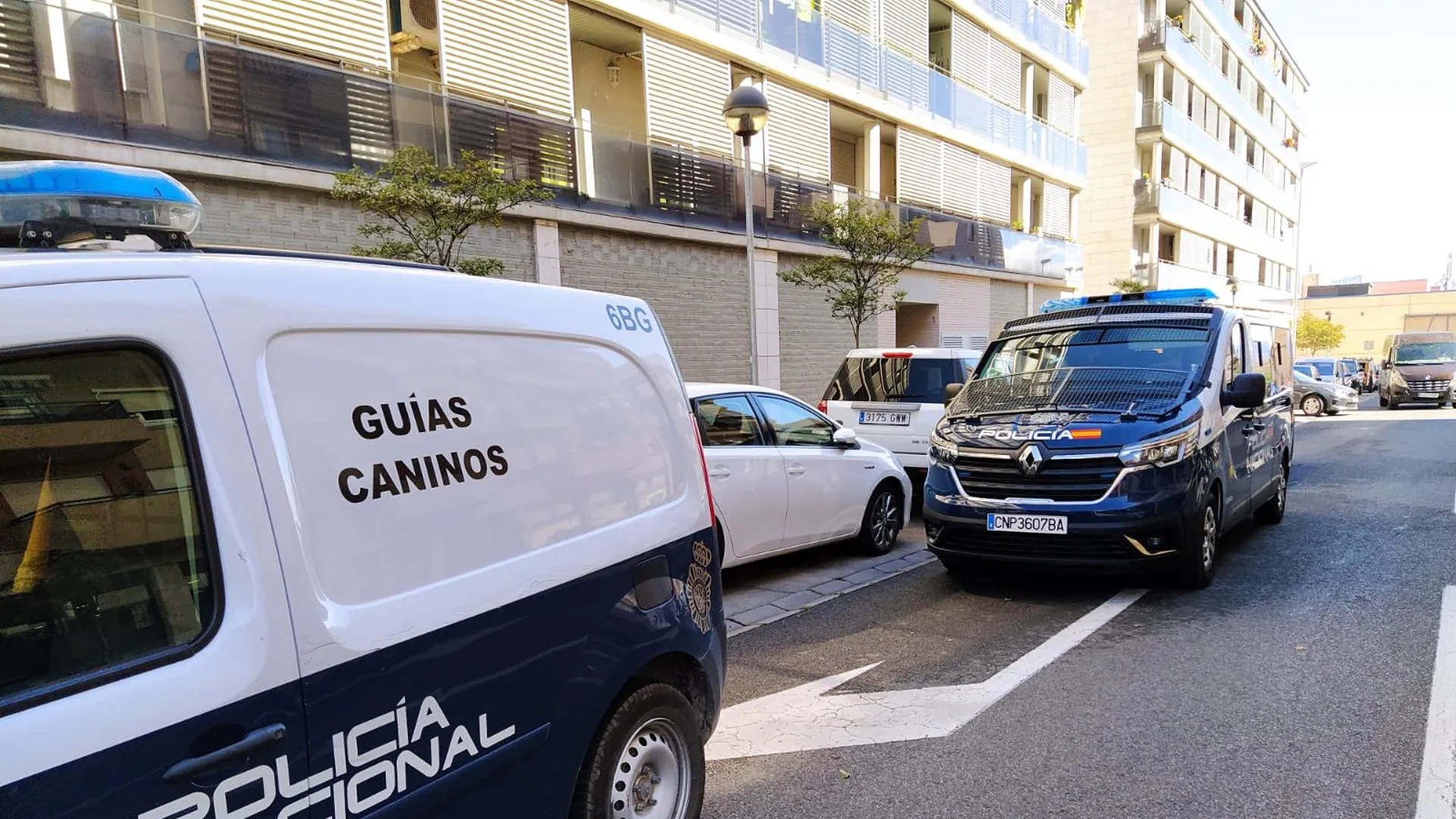 Varios detenidos en un amplio operativo antidrogas en Lardero y Logroño