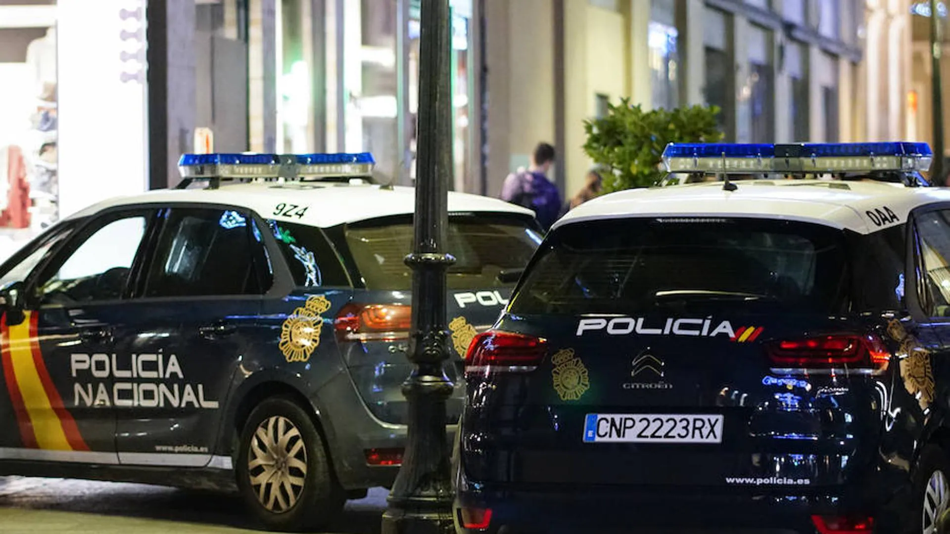 Dos detenidos tras una persecución en Salamanca con un vehículo robado en Málaga