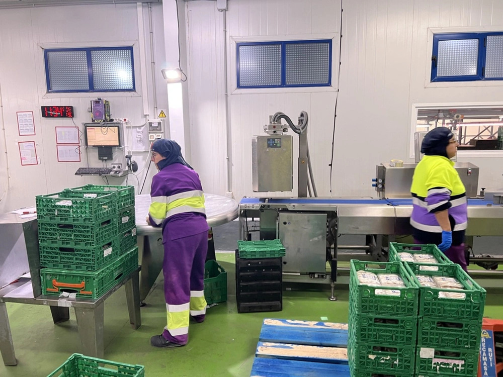 Controlado un incendio declarado en la fábrica de Champinter