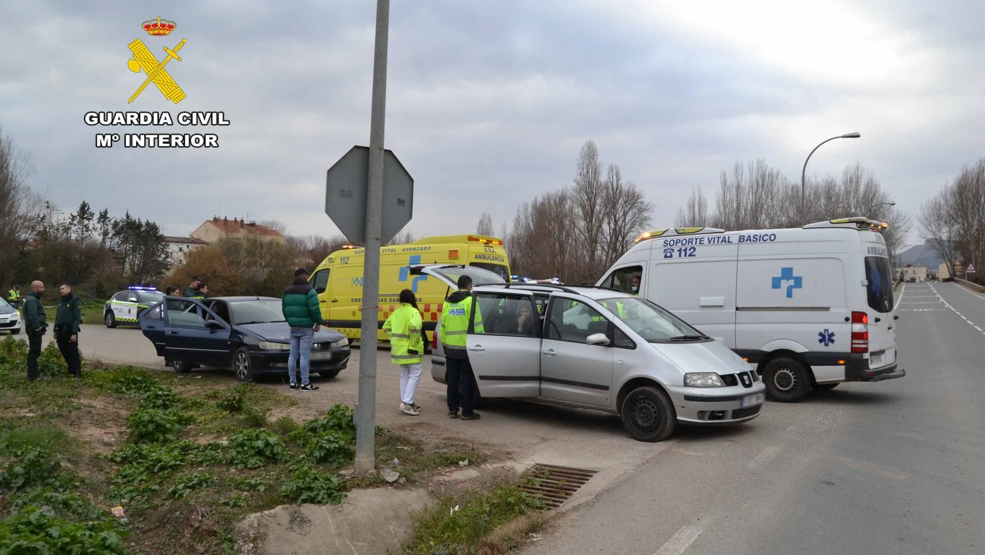 Diez investigados por simular un accidente en Alberite para estafar al seguro