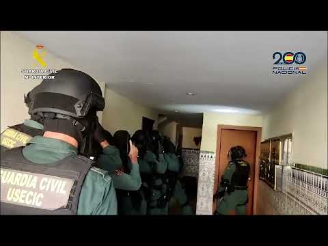 Desmantelada la banda a aluniceros más activa de Andalucía que operaba en Huelva