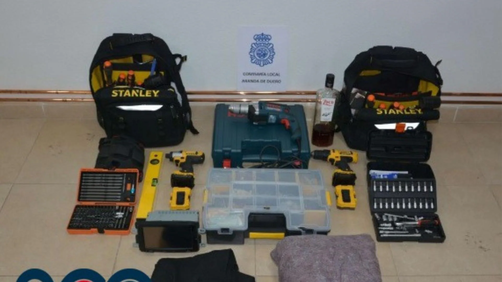 Detenido en Aranda el presunto autor de trece robos en furgonetas de trabajo