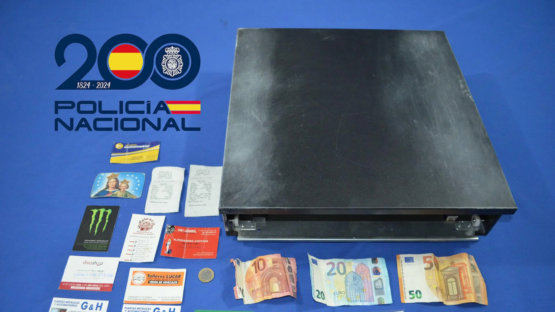 Detenidos por llevarse la caja registradora de un establecimiento en Salamanca