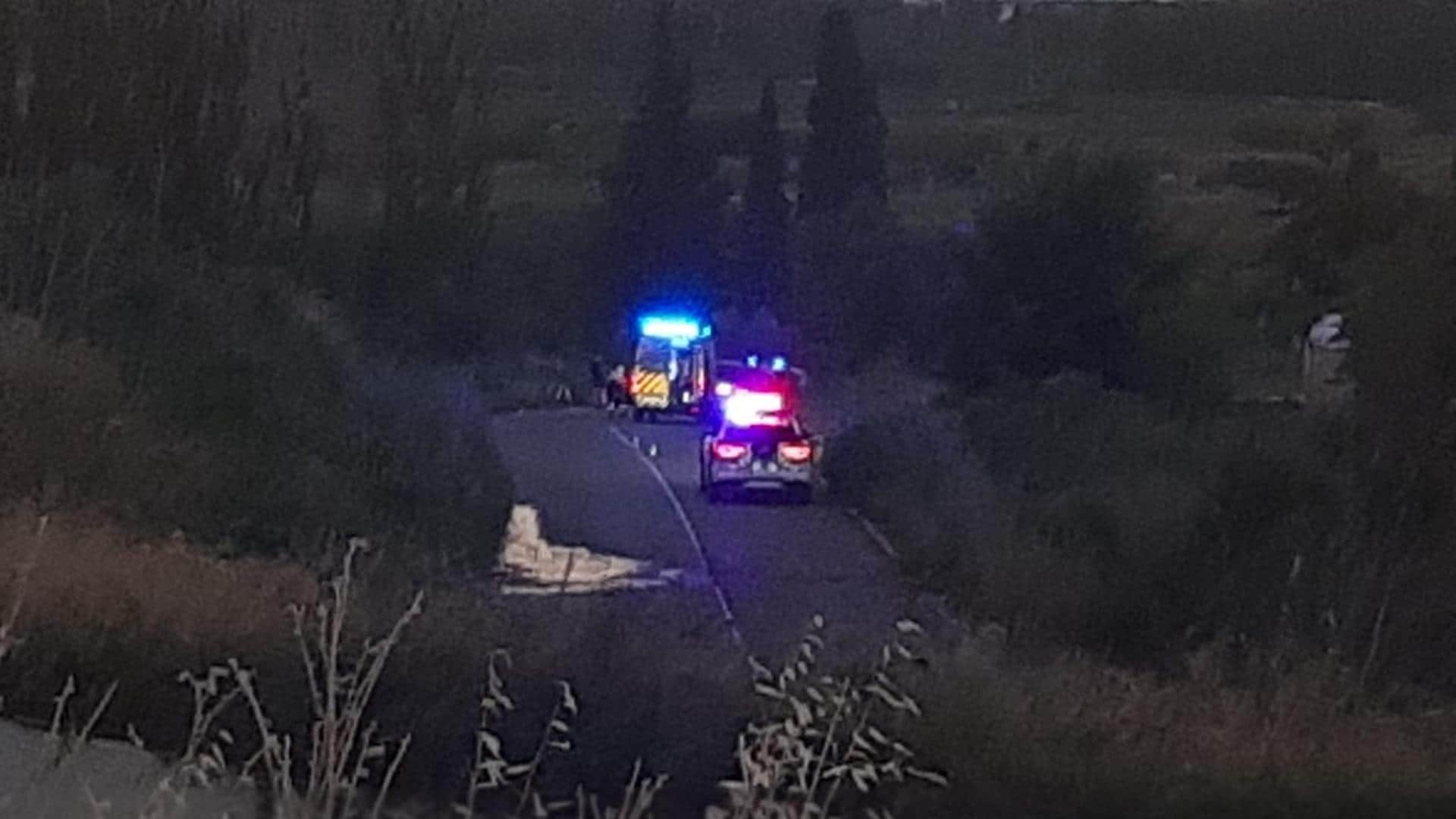 Dos heridos en una colisión frontal en Calahorra