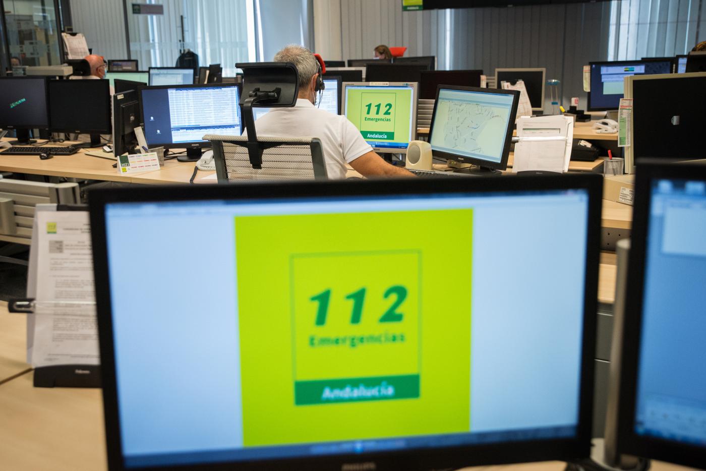 Sala del 112. - 112 Andalucía