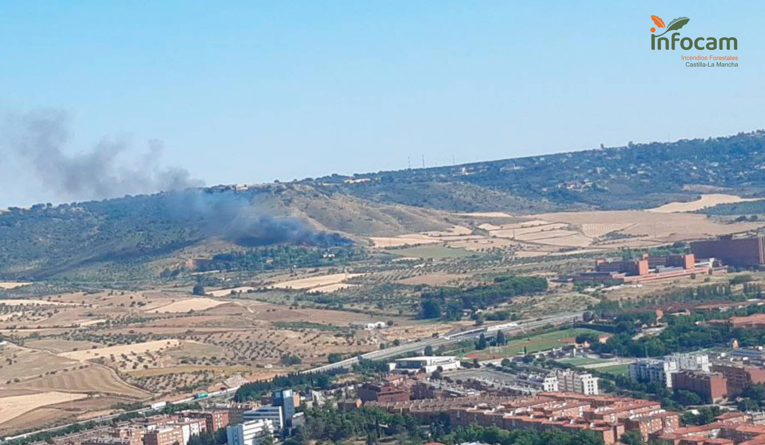 Incendio cerca de Guadalajara - La Crónica de Guadalajara: Tu periódico digital