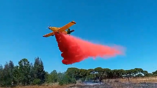 Vídeos | Buenas noticias: extinguido el incendio forestal de Almonte