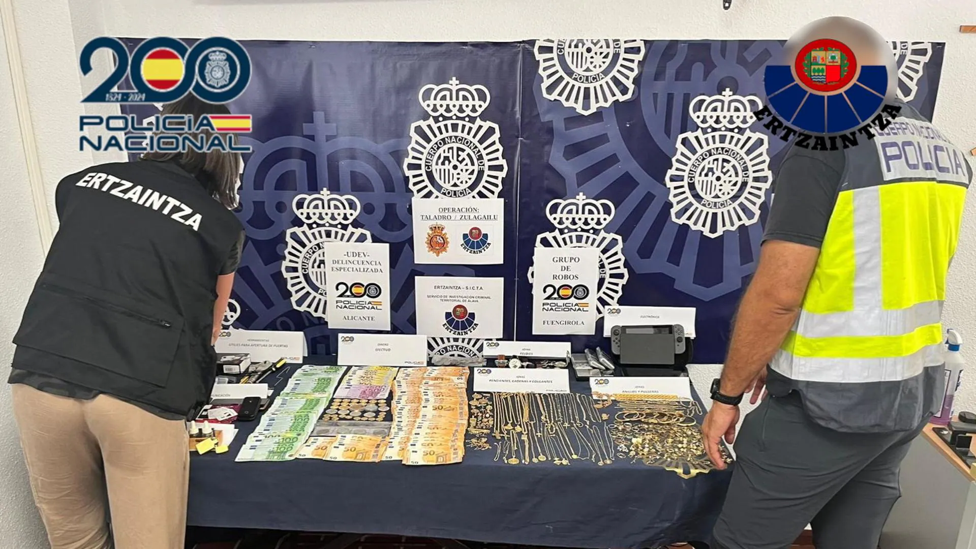 Alicante y Elche, en las redes de una banda responsable de robar en 70 pisos de todo el país
