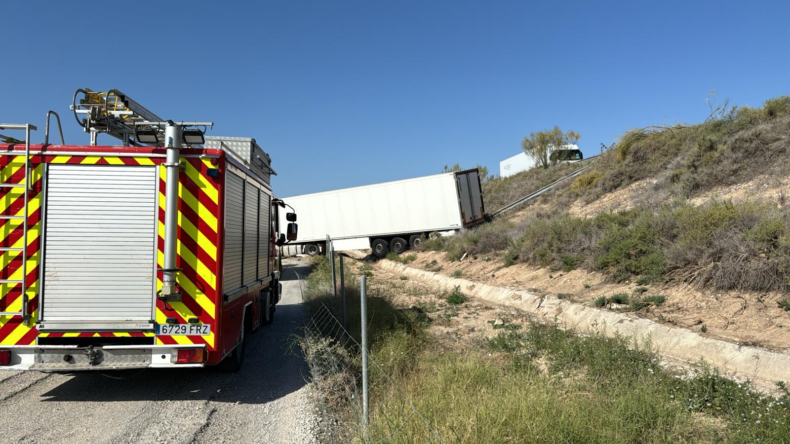 Accidente en la N-344