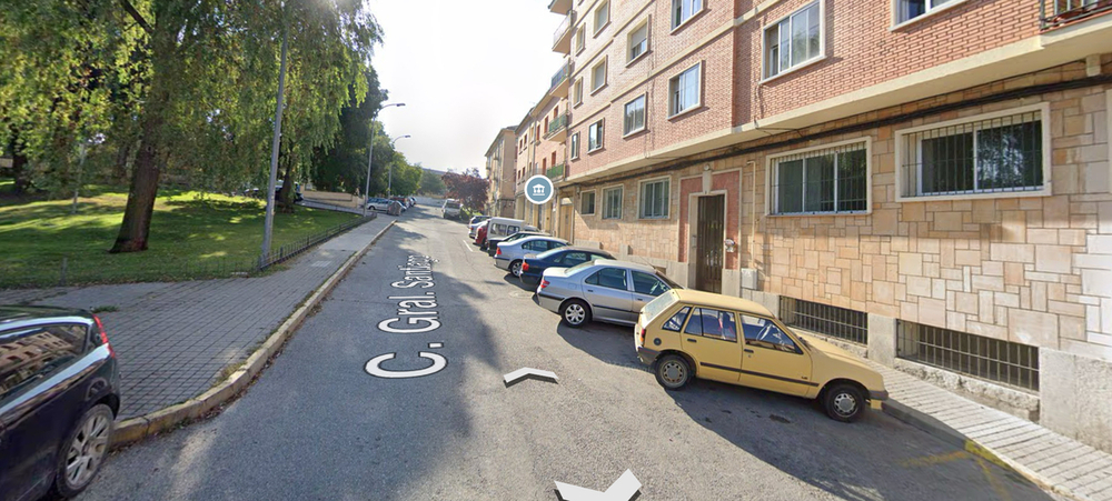 Un herido por arma blanca en la calle General Santiago