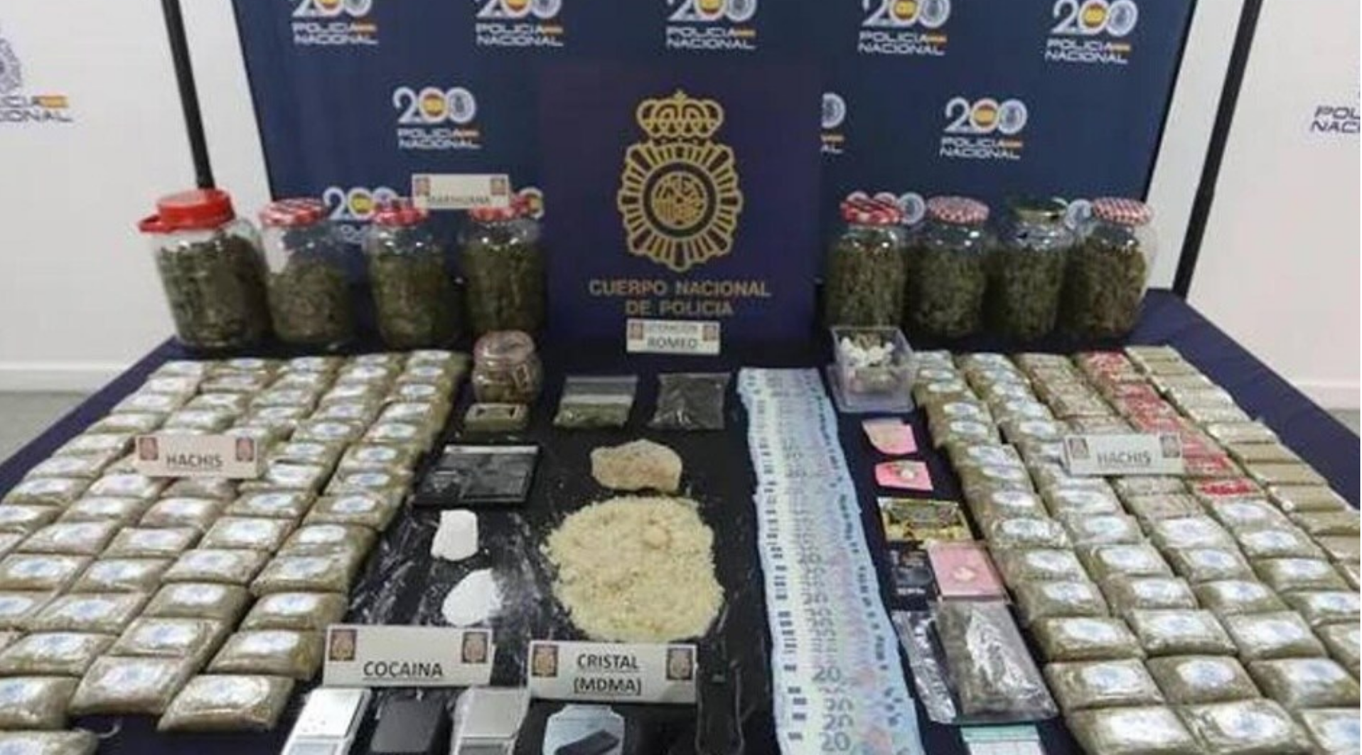 Culminan diez operaciones antidroga en Burgos en medio año: «El número de narcopisos responde a la demanda»