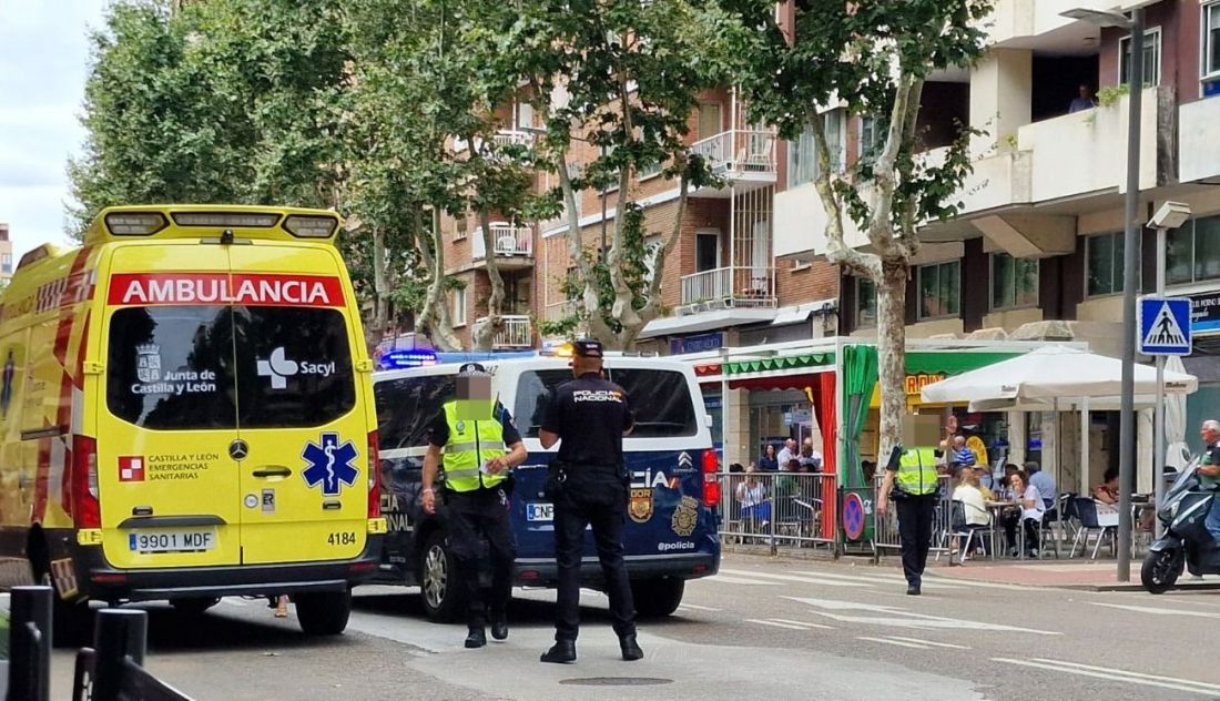 Una mujer herida tras sufrir un accidente en Zamora capital