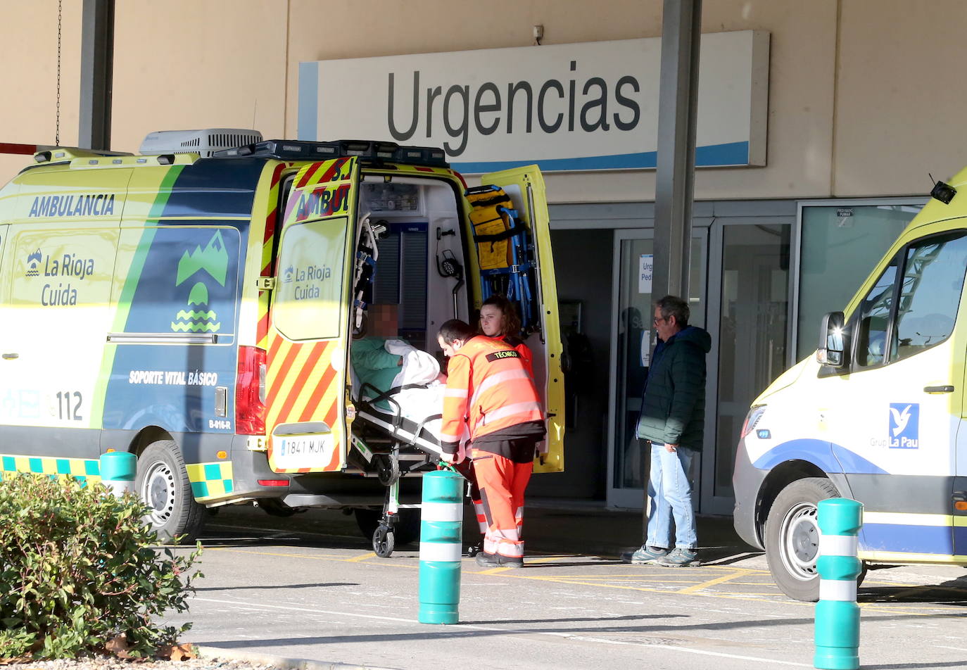 Mujer de 74 años en silla de ruedas resulta herida tras ser atropellada en Logroño