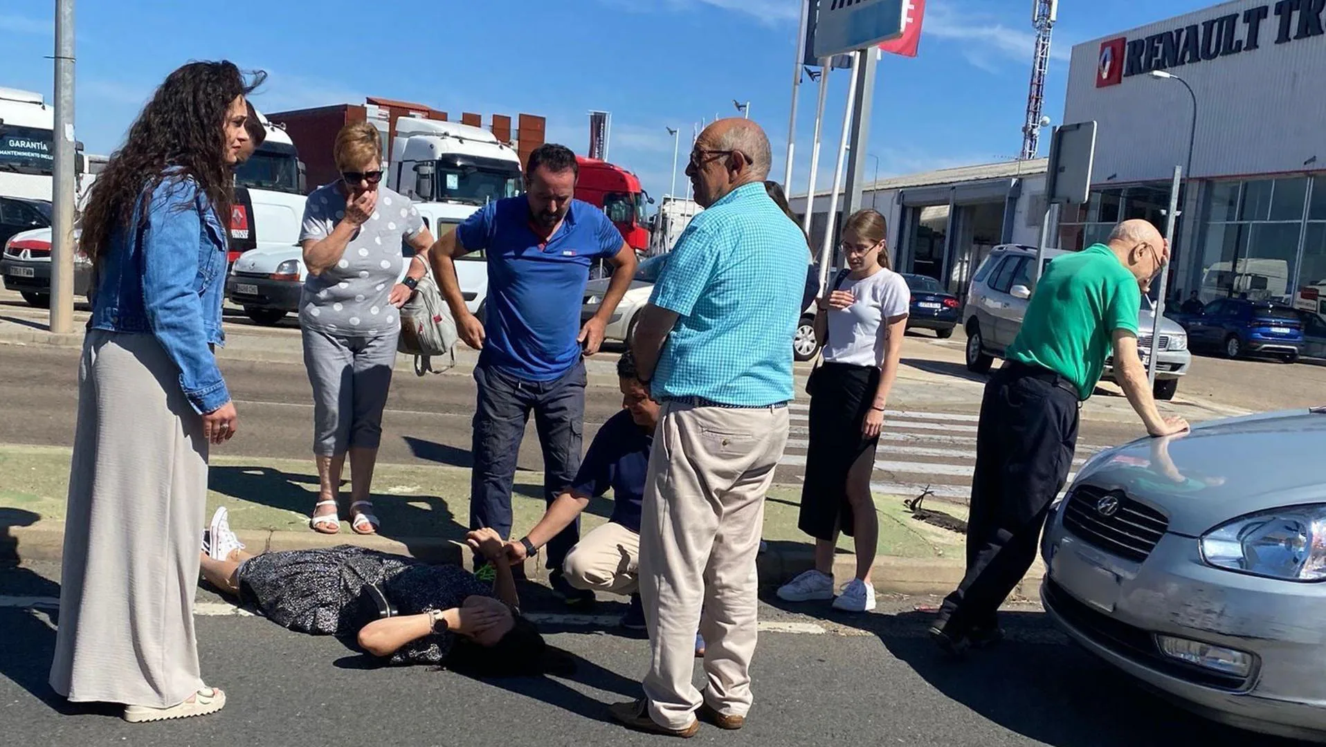 Atropellan a una mujer en un paso de peatones del polígono de Villares