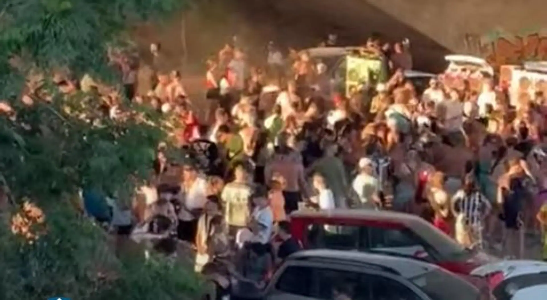Un promotor buscado por maltrato organiza una 'rave' ilegal en Málaga con 500 personas