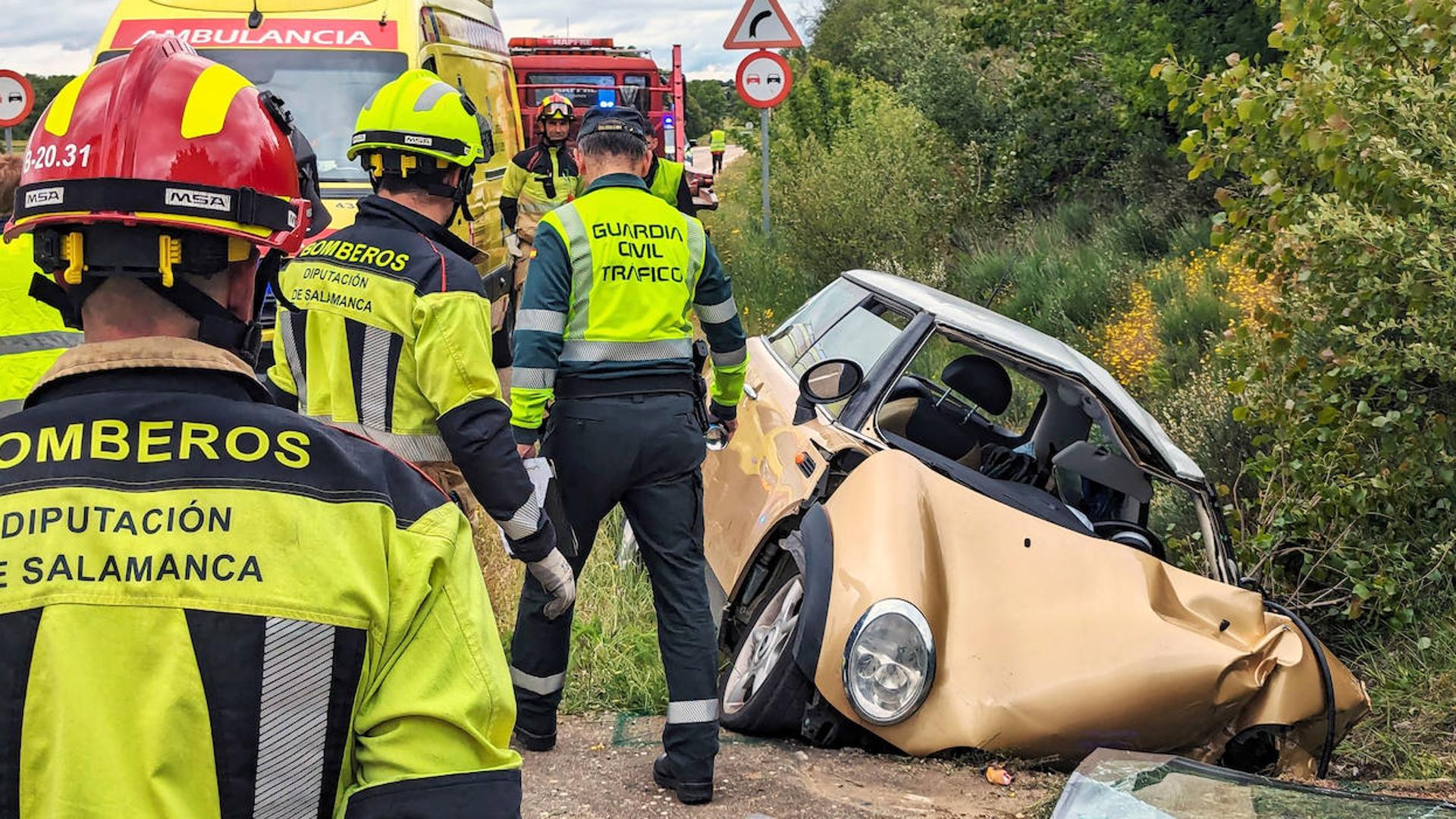 Año trágico en las carreteras de Salamanca: ocho muertos, tres la última semana