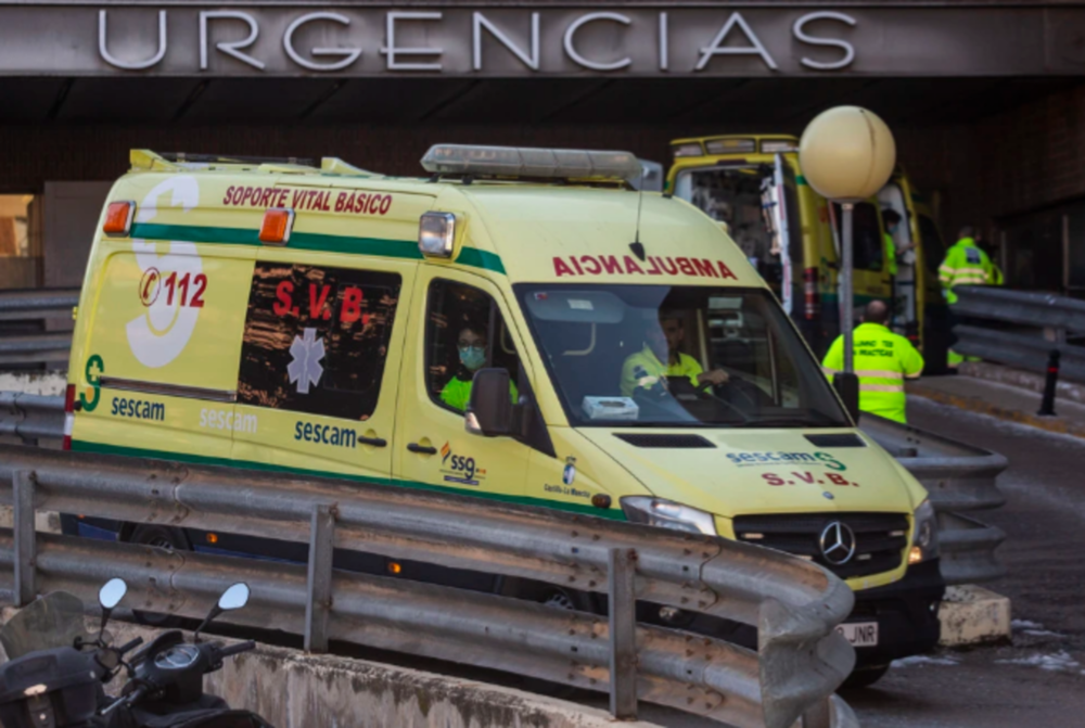 Un trabajador resulta herido tras quedar su brazo atrapado