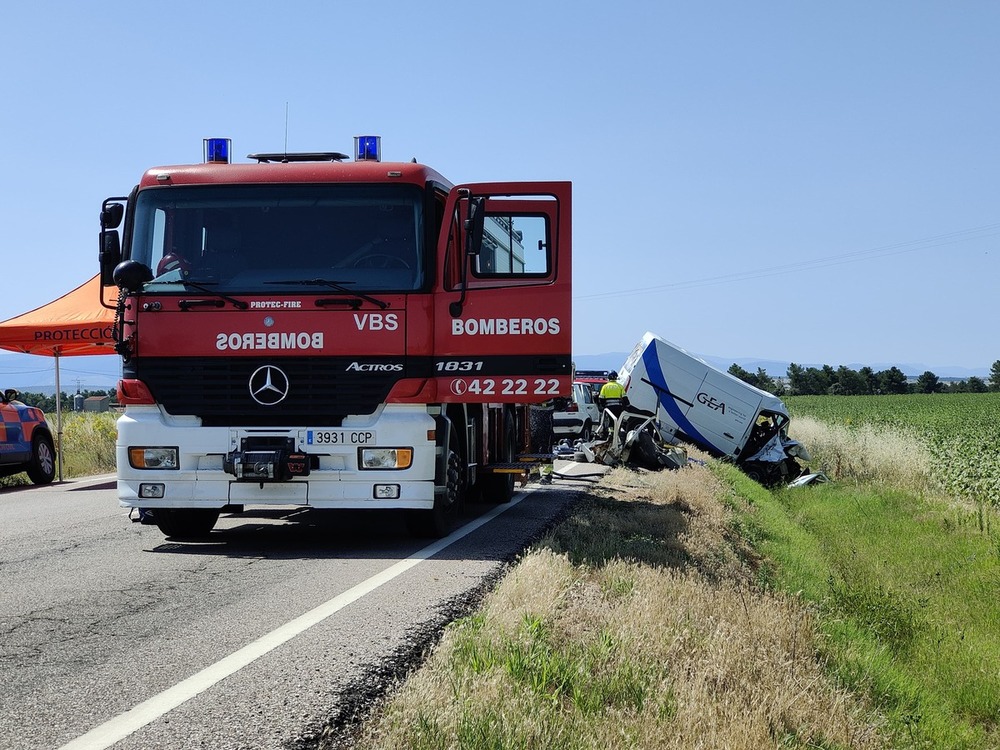 Los fallecidos en el accidente eran de Valdevacas y Guijar